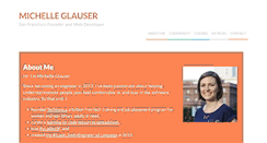 Desktop Screenshot of michelleglauser.com
